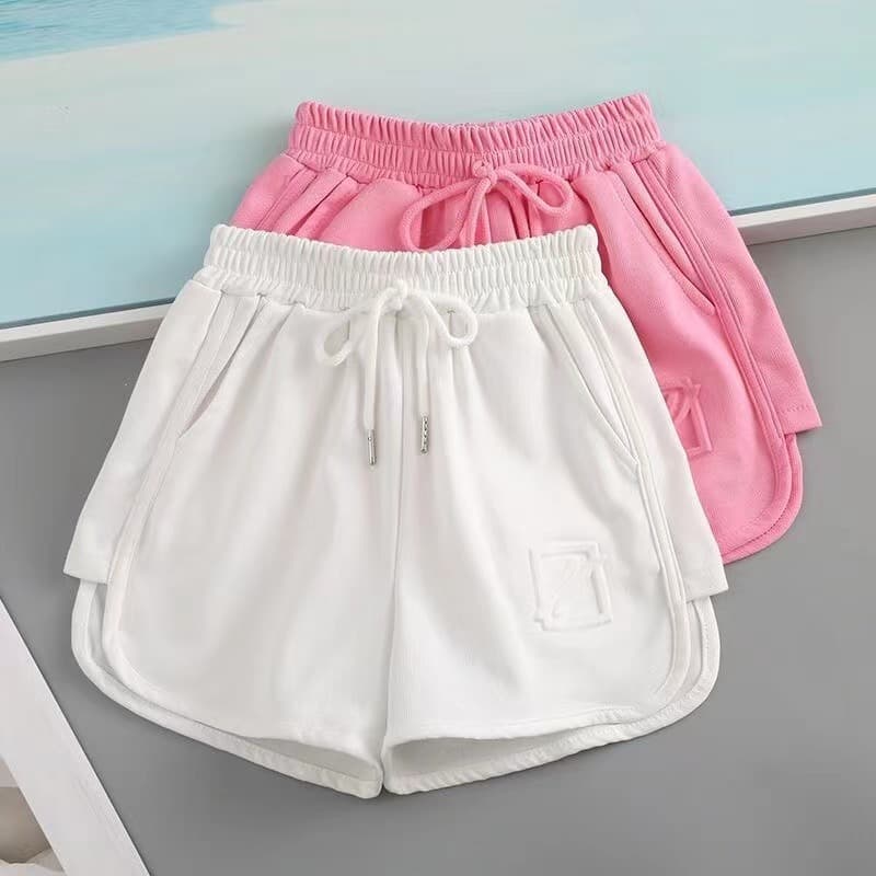 Casual New Summer Sports Short Pants Children's White Shorts Girls' 2023 Outer Wear Thin Western Style Loose