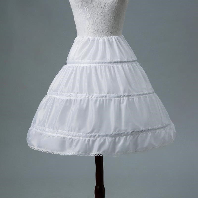 New Style Big small size Girl's Pruffled Dress Support Children's Princess Dress Pontio Little Girl Flower Girl Pontio Pontio Wedding Dress Fishbone