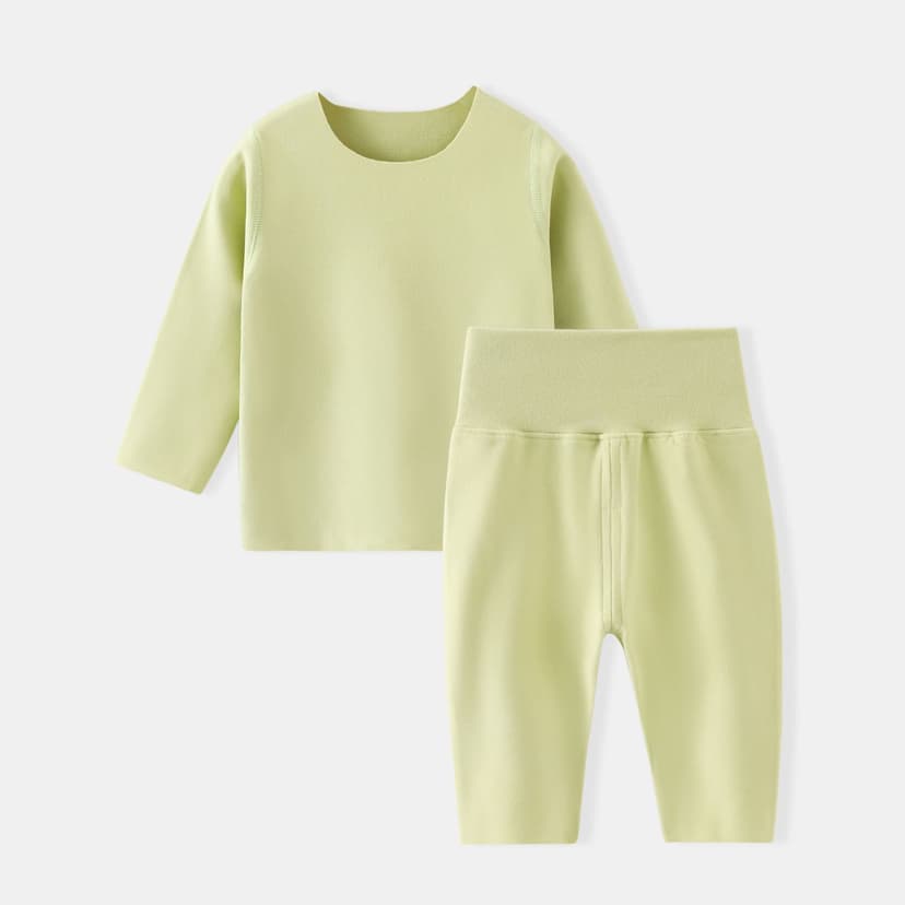 Baby thermal underwear suit winter wear de Velvet bottoming clothes autumn clothes long pants pajamas winter clothes for boys and girls baby clothes
