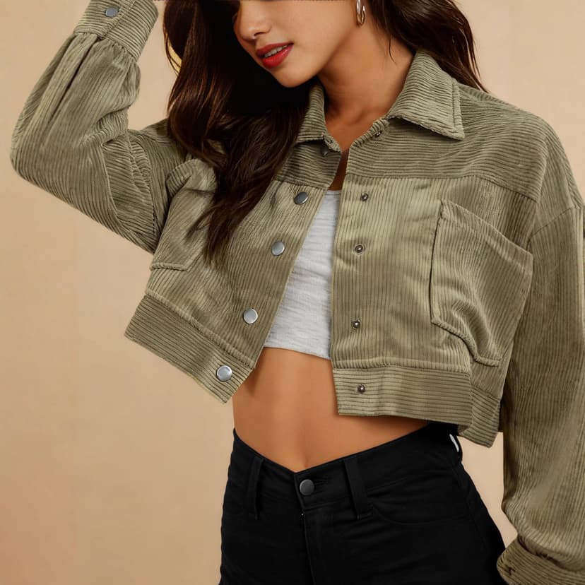 Factory Direct Sales Women's Jackets European and American Cross-Border Spring and Autumn Short Long-Sleeved Slim-Fit Tops Loose Women's Jackets