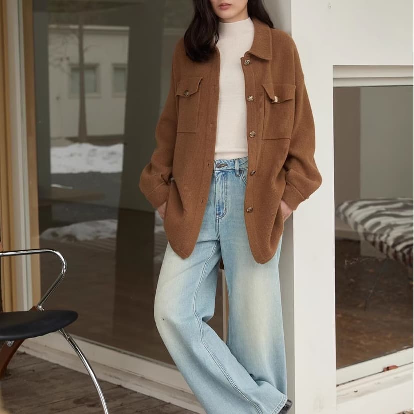 Cross-Border Trade Petite Washed Distressed Jeans for Women Hong Kong Style Retro High-Waisted Straight Slimming Loose Drape