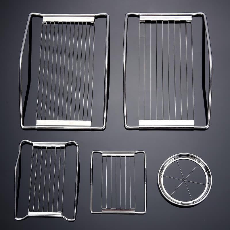 Wholesale Stainless Steel Egg Slicer Accessories Egg Slicer Cutting Frame Preserved Egg Cutting Tool Wire Frame