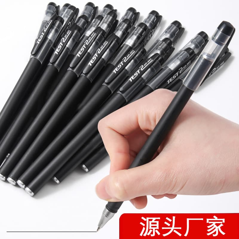 380 Gel Pen Frosted Student Carbon Pen Office Signature Pen Water-Based Pen Ballpoint Pen Refill Wholesale Portable